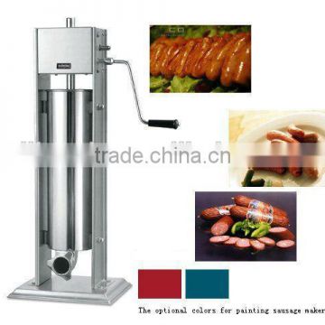 High capacity vertical type manual sausage stuffer