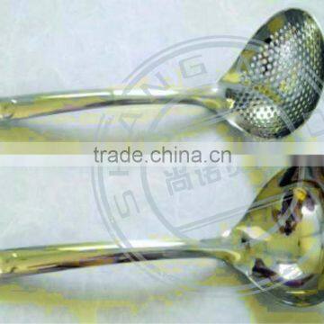 high quality stainless steel soup ladle for restaurant, kitchen