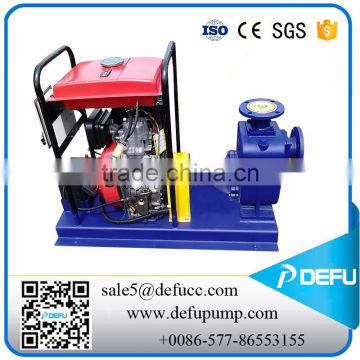 DEFU Brand Self priming centrifugal oil pumps with generator