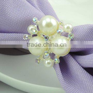 Wholesale Table Decoration Pearl Napkin Ring photo-5