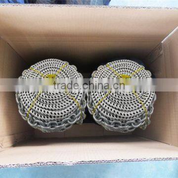 8 strand braided nylon rope with braided chain