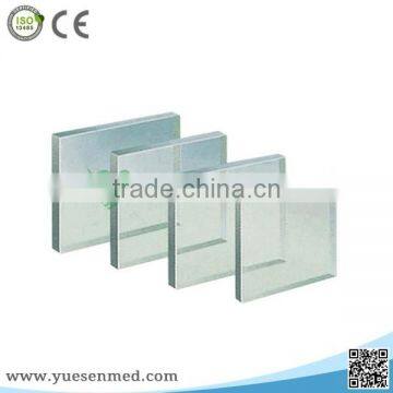 size customized cheapest high quality X-ray radiation lead glass manufacturers