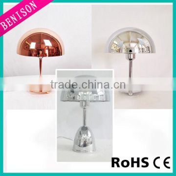 2016 wholesale Modern led Table Lamp electroplating metal Desk Lamp Reading Writing Table Light item BS604