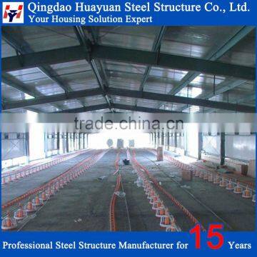 Low Cost Prefab structural steel slaughter poultry room