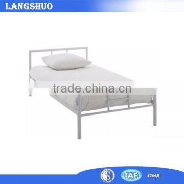 Hot sale single bed hostel furniture bunk bed