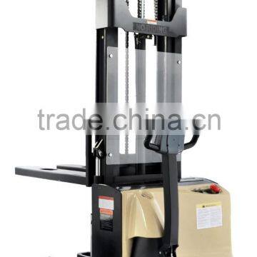 Factory price 1T double lifting full electric Stacker