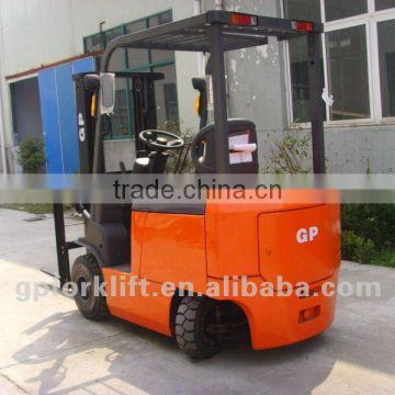 1.5ton electric forklift,triplex mast and side shifter