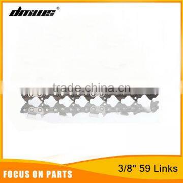 Garden Tools Hot Sell Chain Saw Spare Parts Chainsaw 3/8" Pitch 59 Links Semi-Chisel Saw Chain