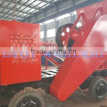 New style diesel engine mobile jaw crusher for stone crushing plant