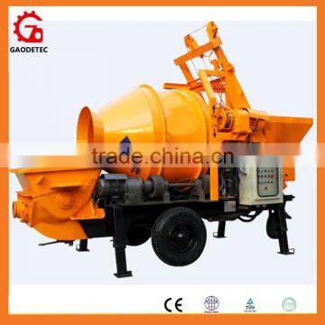 China made hydraulic concrete pump with mixer machine China price