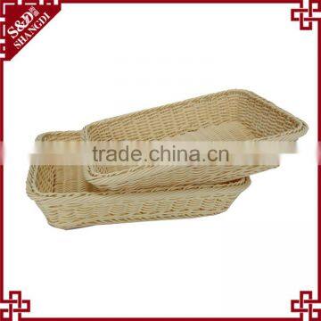 Cheap Price Guangxi Hand Woven Wholesale Supermarket Storage Kitchen Baskets photo-4