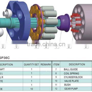 Hydraulic Pump Parts Kobelco photo-2