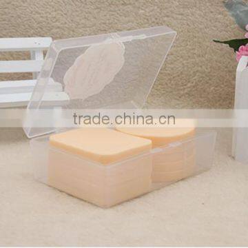 2016 New Factory Wholesale Round and Polygon Shape Latex-free Cosmetic Sponge Powder Puff photo-2