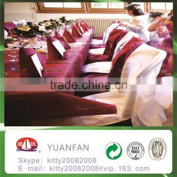 2016 New Product of PP Spunbond Non Woven Table Cloth / Table Runner