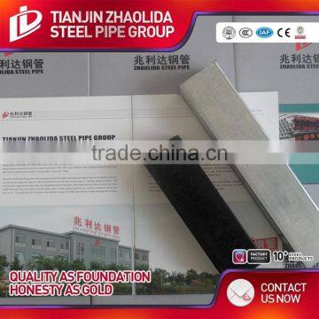 Cold Rolled Think Wall Hot Dip Galvanized Square Tubes for Low Pressure Water Pipe Oil Gas Use photo-2