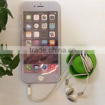 2015 promotion gift hot sell silicone cable holders/winder