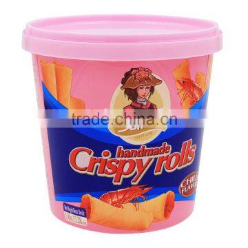 IML Round Plastic Candy Box,IML PP Tub, Round Plastic Box With Lid. photo-2