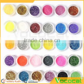 30 Colors Tiny Warmer Glitter Shimmer Shining Pearl Highlighting Eyeshadow Pigments Set Makeup Cosmetic Eye Shadow