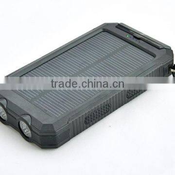 DUAL USB SOLAR CHARGER W/LED LIGHT,