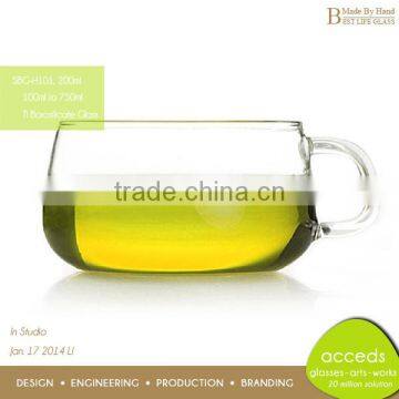 Dinkware Producer Heat Resistant Coffee Mug With Silicon Saucer photo-2