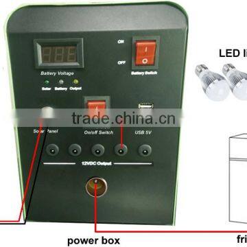 50L Solar Powered Household DC Compressor Upright Fridge photo-2