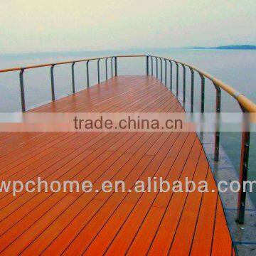 Durable Wood Plastic Composite Outdoor Flooring WPC Decking photo-2