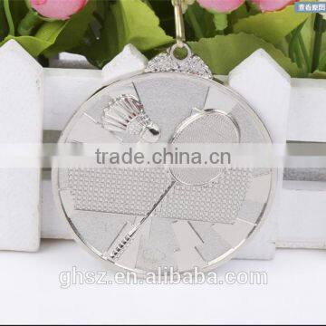 Hot Sale Zinc Alloy Badminton Medal for Wholesale photo-3