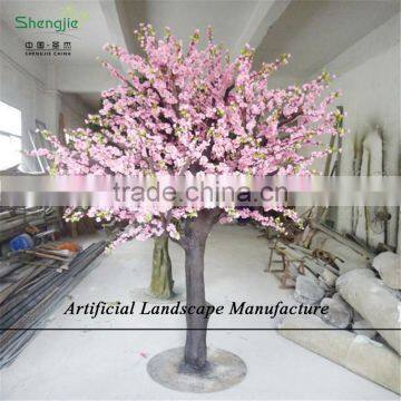 SJZJN 311 High Quality Artificial Peach Blossom Trees,High Similation Plant Tree Made In China New Product photo-3