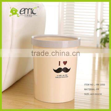 Hot Sale PP Home Plastic Waste Bin/trash Can/plastic Trash Bin photo-3