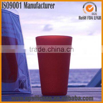 High Quality Unbreakable Clear Silicone Wine Glasses photo-4