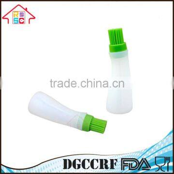 NBRSC Kitchen Silicone Honey Oil Bottle With Brush Applicator Cooking Baking Pancake BBQ Tools photo-3
