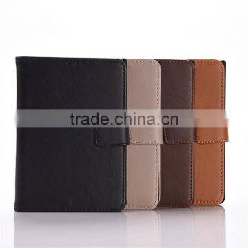 High quality crazy-horse PU card bumper/pocket cell phone case for Blackberry