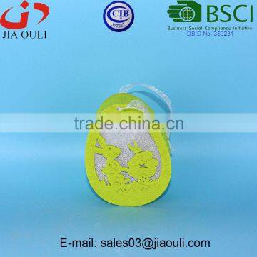 BSCI Audit Factory New Design Easter Decorations With LED Light Non-woven Hanging Eggs Decorations photo-3