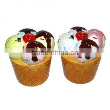 Ceramic cupcake money bank