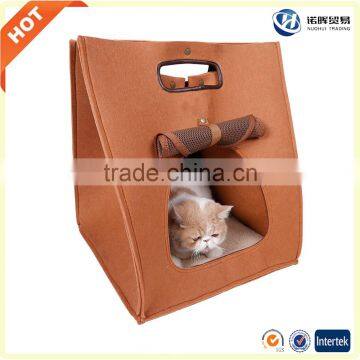 2017 New Pet Product Warmer Wool Felt Slipper Pet Bed for Cat Dog Other Pet photo-5