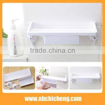 Bathroom Rack/Bathroom Hanging Shower Rack/Bathroom Rack With Suction Cup photo-3