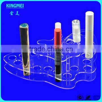 Custom Fashionable 2 Tiers Acrylic Cosmetic Display Lipstick Stand Holder photo-6