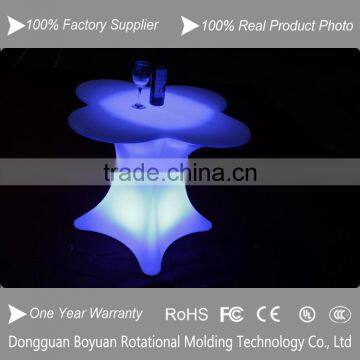 Rental Wholesale Plastic Furniture Led Cocktail Table photo-3