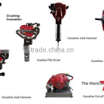 1700w 52cc Handheld Gas Powered Concrete Breaker Hammer Drill Portable Gasoline Jack Hammer photo-6