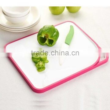 Hot selling PP/TPR cutting board with scale