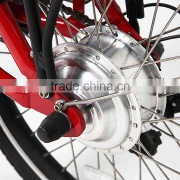 High Quality 20inch Electric Bicycle for Girls Folding Electric Bike With Lithium Battery photo-4