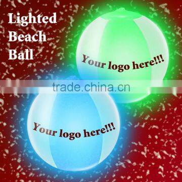 Inflatable Beach Ball with Light