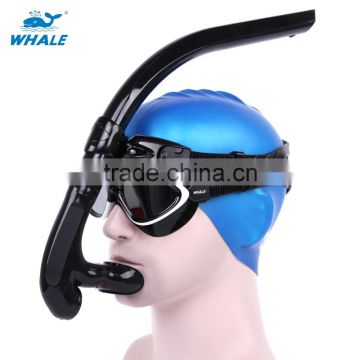 Adult Swimmer's Snorkel with Comfortable Silicone Mouthpiece