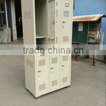 Six-doors Color Metal Locker Steel Swimming Pool Locker photo-4