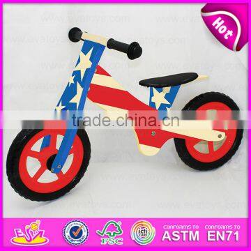 New Design With CE 12 Inch Wooden Bicycle for Kids,Classic Balance Bike Ride on Play Set,Bottom Price Cheap Kids Bicycle W16C118 photo-6