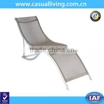 Outdoor beach swimming pool sun loungers zero gravity reclining chair