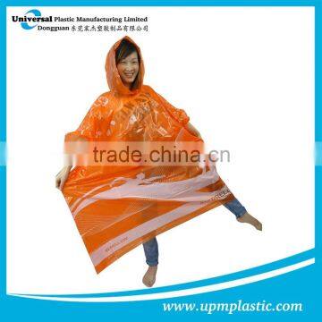 Water Proof Eco-friendly Degradable Promotional Raincoat photo-4