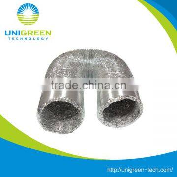 8'' Non-insulated Flexible Aluminum Duct for Inline Fan