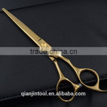 2015 Hot Professional Double Swivel Thumb Design Hair Cutting Scissors