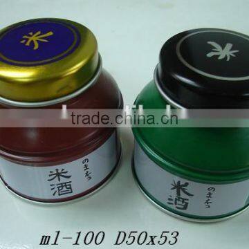 D50x53mm Round Tin Box With Reducing Lid photo-2